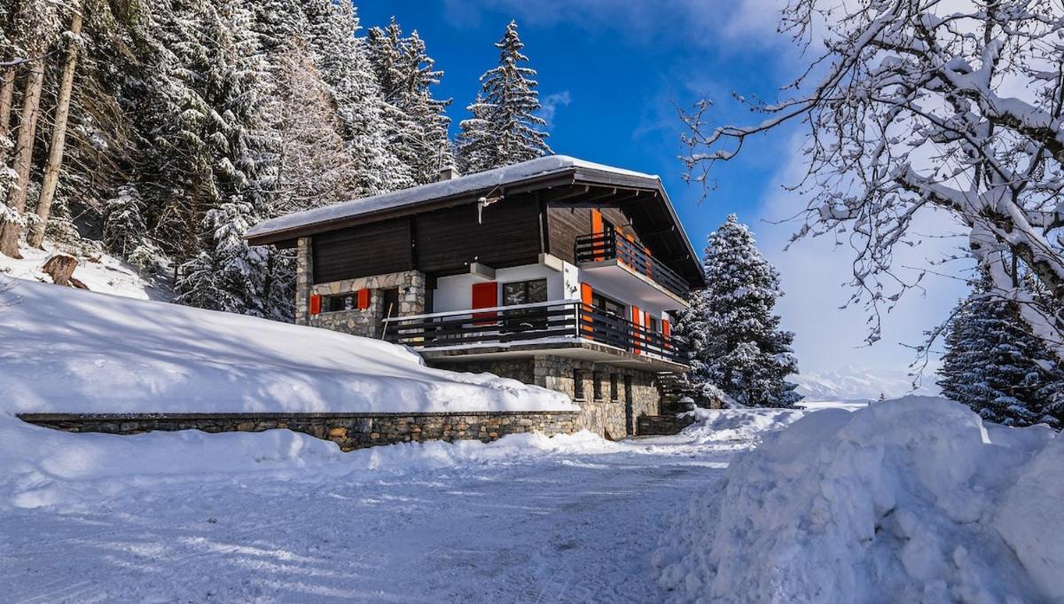 Chalet Familial Les Girolles Aux Portes D'Anzere Arbaz 外观 照片